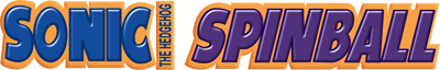 Sonic Spinball logo for Sega Master System
